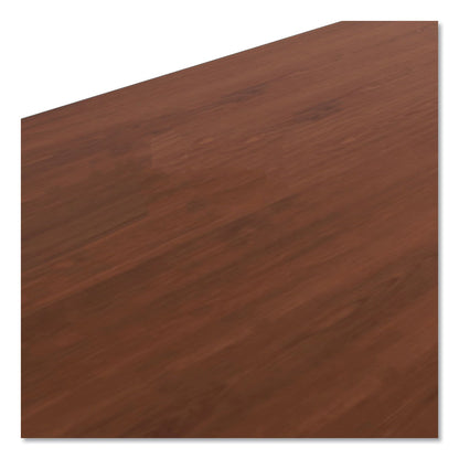 Linea Italia Trento Line L-Shaped Desk, 59.13" x 59.13" x 29.5", Cherry