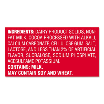 Nestlé No-Sugar-Added Hot Cocoa Mix Envelopes, Rich Chocolate, 0.28 oz Packet, 30/Box