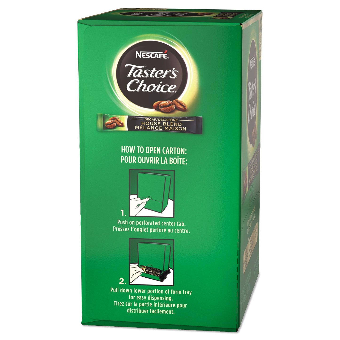 Nescafé Taster's Choice Stick Pack, Decaf, 0.06oz, 80/Box