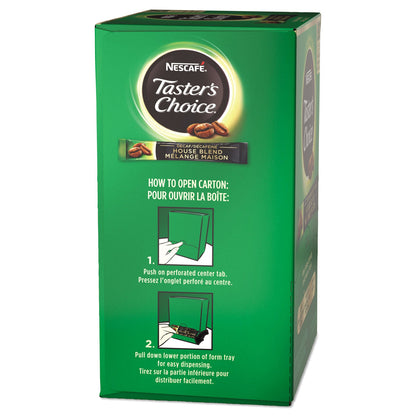 Nescafé Taster's Choice Stick Pack, Decaf, 0.06oz, 80/Box