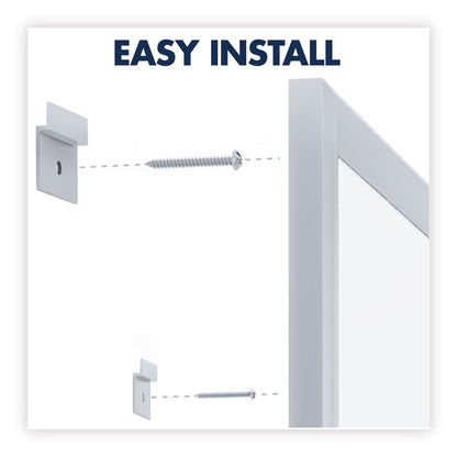 Quartet Classic Series Total Erase Dry Erase Board, 36 x 24, Silver Aluminum Frame