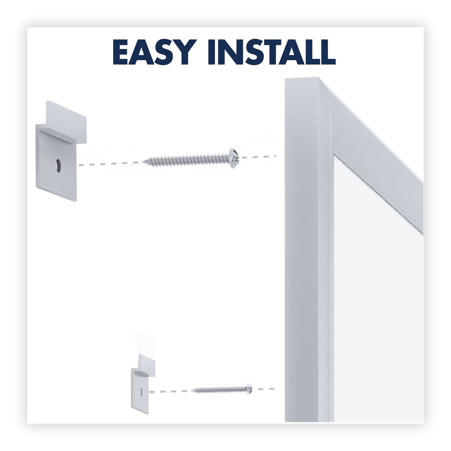 Quartet Classic Series Total Erase Dry Erase Board, 24 x 18, Silver Aluminum Frame