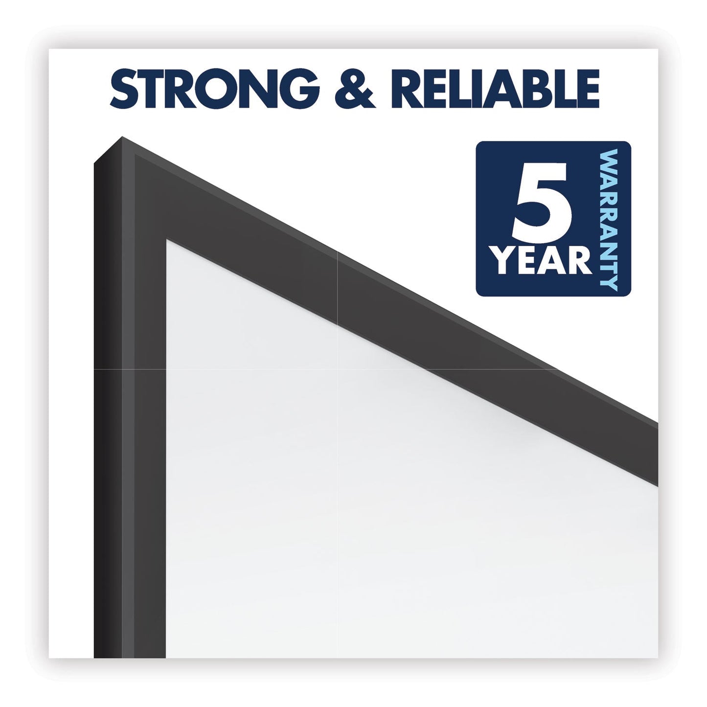 Quartet Classic Series Nano-Clean Dry Erase Board, 24 x 18, Black Aluminum Frame
