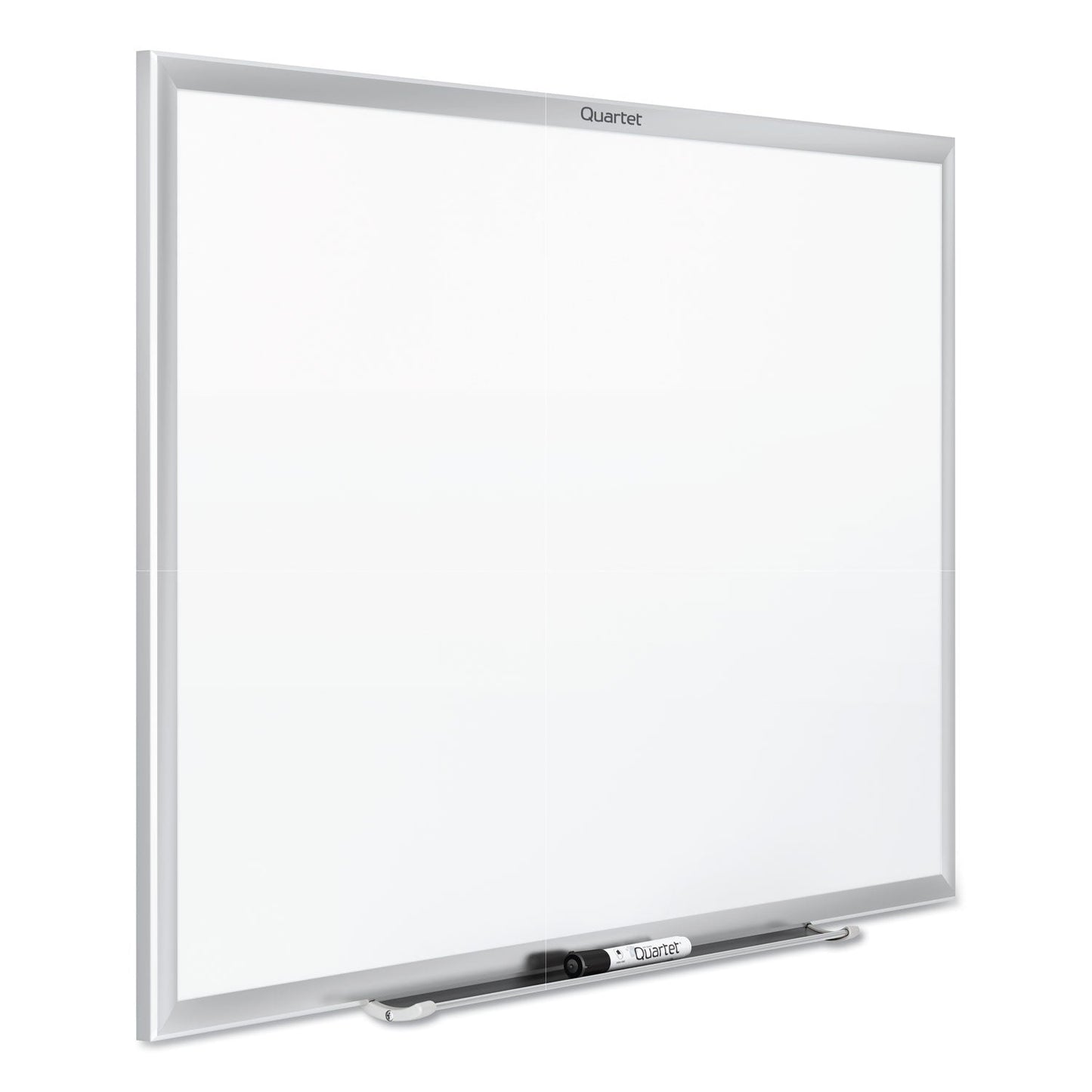 Quartet Classic Series Nano-Clean Dry Erase Board, 48 x 36, Silver Frame