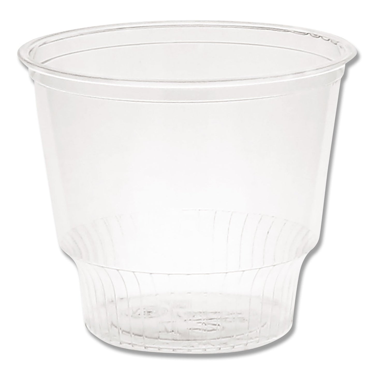 Pactiv Evergreen EarthChoice Recycled Clear Plastic Sundae Dish, 12 oz, Clear, 50 Dishes/Bag, 20 Bag/Carton
