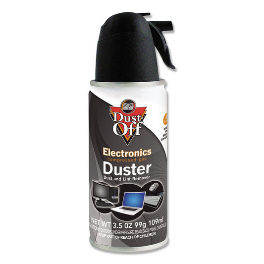 Dust-Off Disposable Compressed Air Duster, 3.5 oz Can