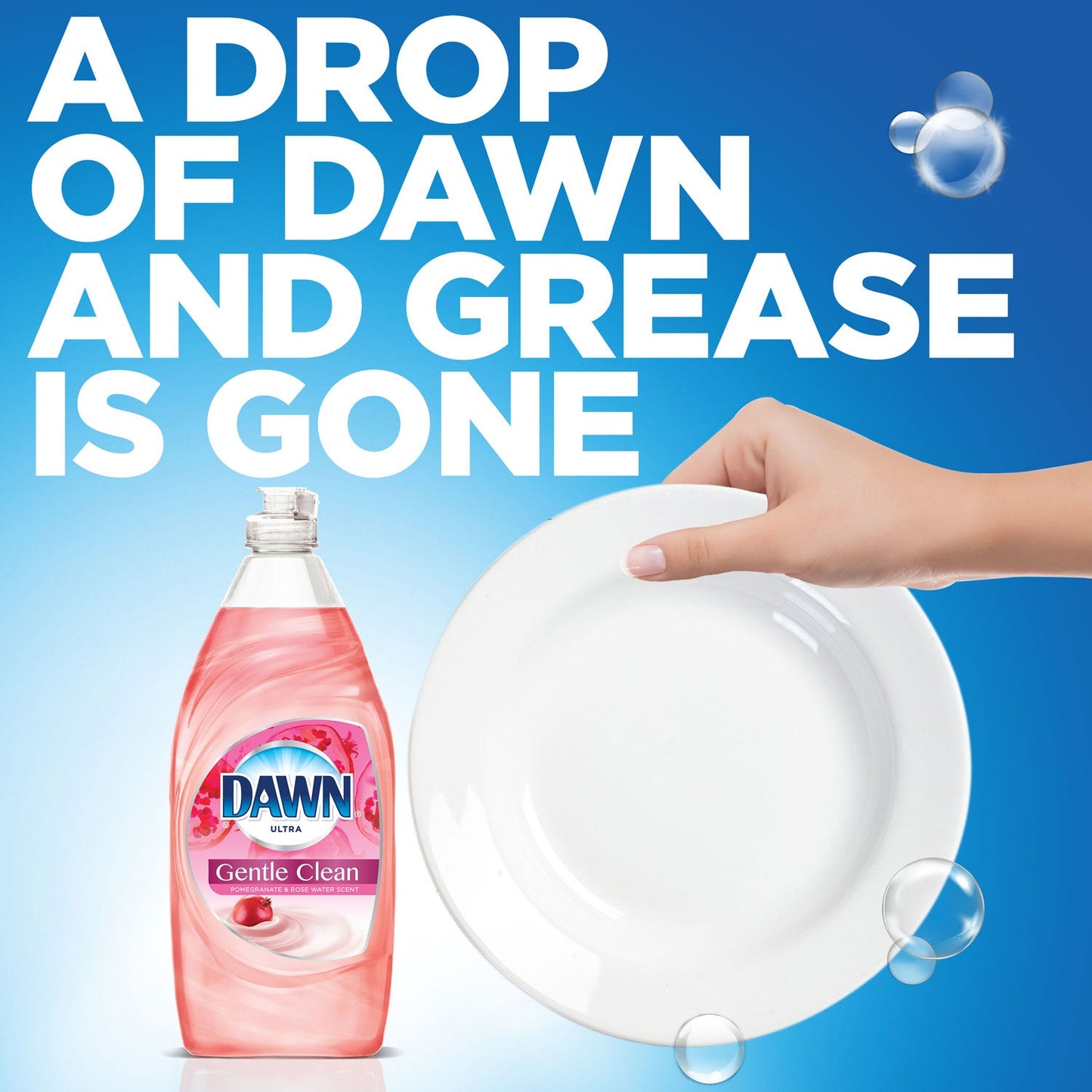 Dawn Ultra Gentle Clean, Pomegranate Splash, 24 oz Bottle