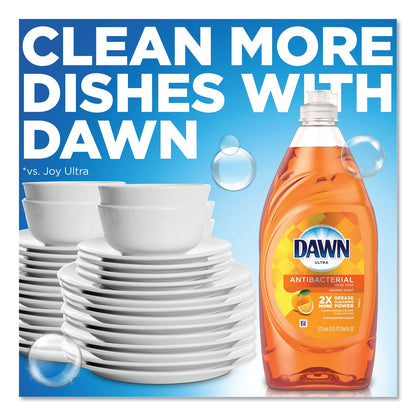 Dawn Ultra Antibacterial Dishwashing Liquid, Orange Scent, 28 oz Bottle