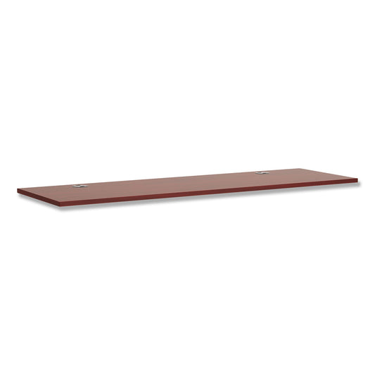 HON Foundation Worksurface, 72" x 30" x , Mahogany