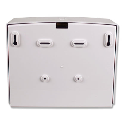 Scottfold Folded Towel Dispenser, 10.75 x 4.75 x 9, White