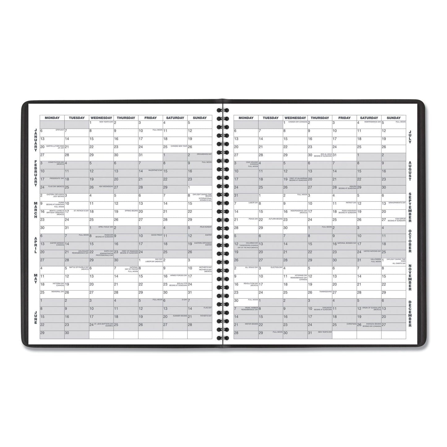 AT-A-GLANCE Monthly Planner, 11 x 9, Navy Cover, 15-Month (Jan to Mar): 2023 to 2024