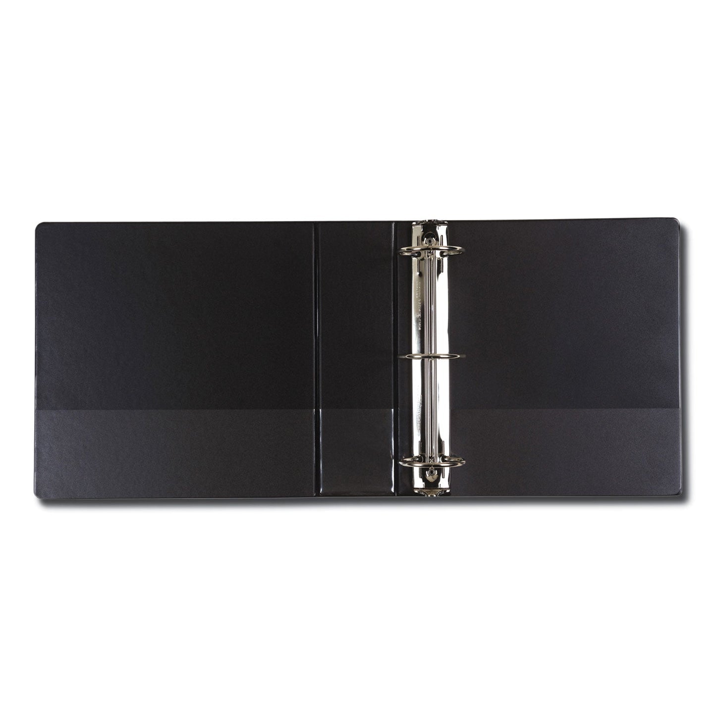 Samsill Earth's Choice Round Ring Reference Binder, 3 Rings, 3" Capacity, 11 x 8.5, Black