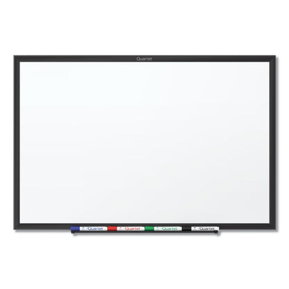 Quartet Classic Series Total Erase Dry Erase Board, 72 x 48, White Surface, Black Frame