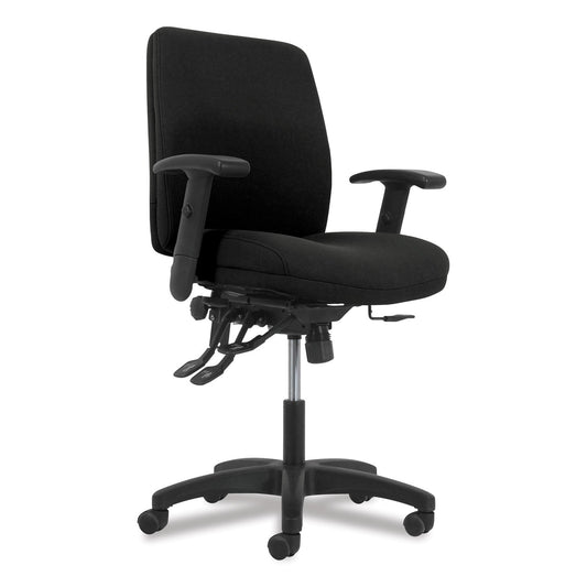 HON Network Mid-Back Task Chair, Supports Up to 250 lb, 18.3" to 22.8" Seat Height, Black