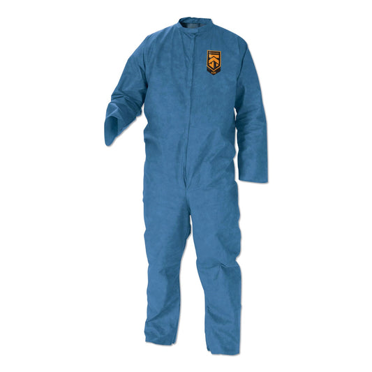 KleenGuard A20 Breathable Particle-Pro Coveralls, Zip, 2X-Large, Blue, 24/Carton