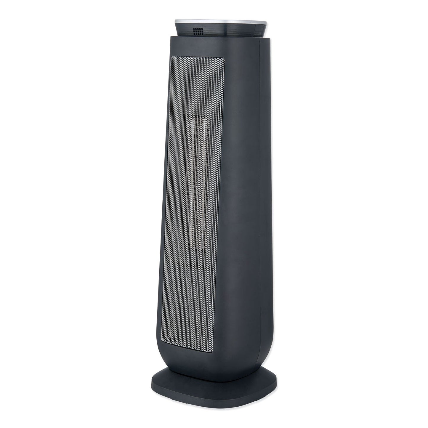 Alera Ceramic Heater Tower with Remote Control, 1,500 W, 7.17 x 7.17 x 22.95, Black