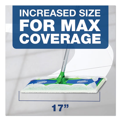 Swiffer Max/XL Dry Refill Cloths, 17.88 x 10, White, 16/Box, 6 Boxes/Carton