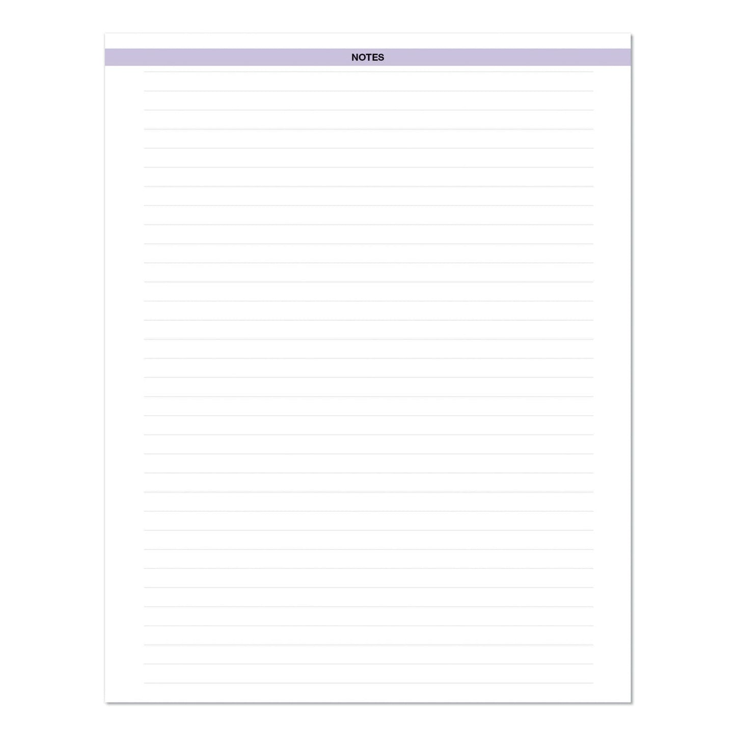 House of Doolittle Recycled Wild Flower Weekly/Monthly Planner, Wild Flowers Artwork, 9 x 7, Gray/White/Purple Cover, 12-Month (Jan-Dec): 2023
