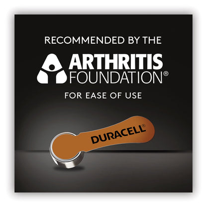 Duracell Hearing Aid Battery, #312, 8/Pack