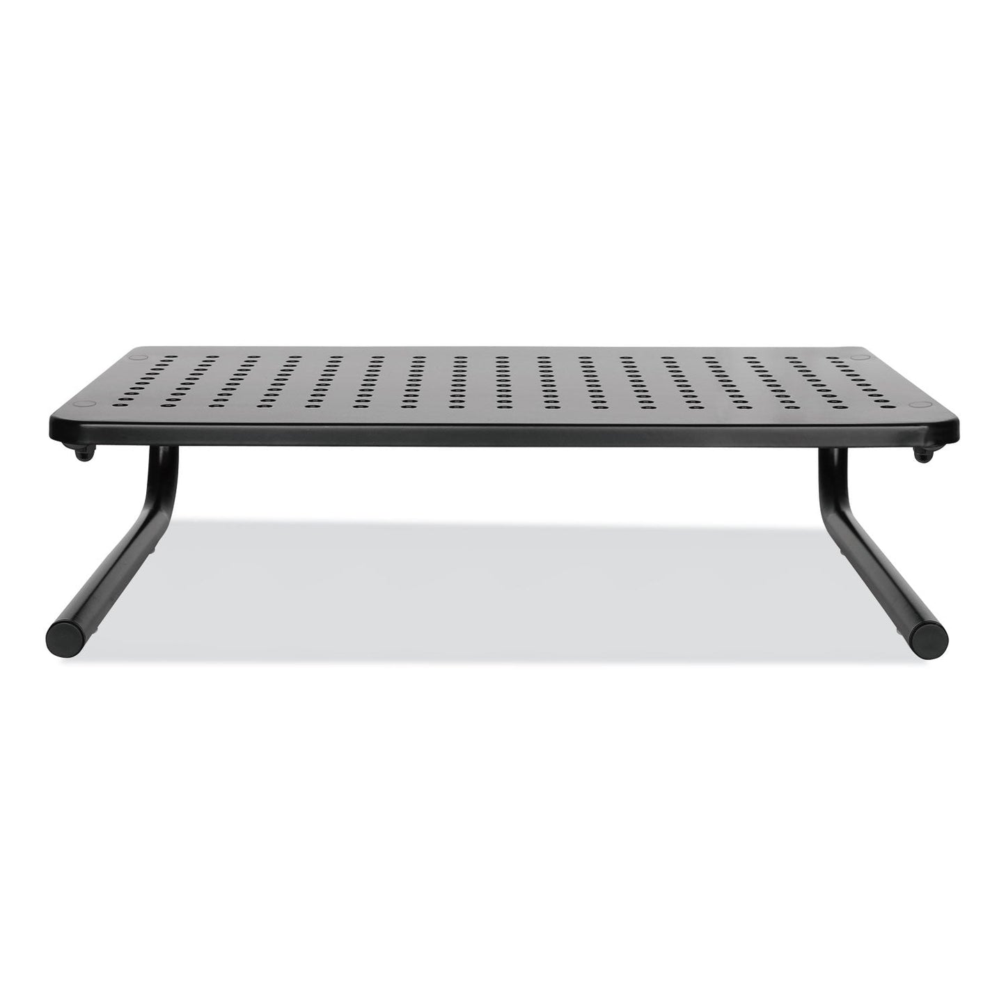 Innovera Metal Monitor Riser, 14.63" x 9.25" x 4", Black, Supports 44 lbs