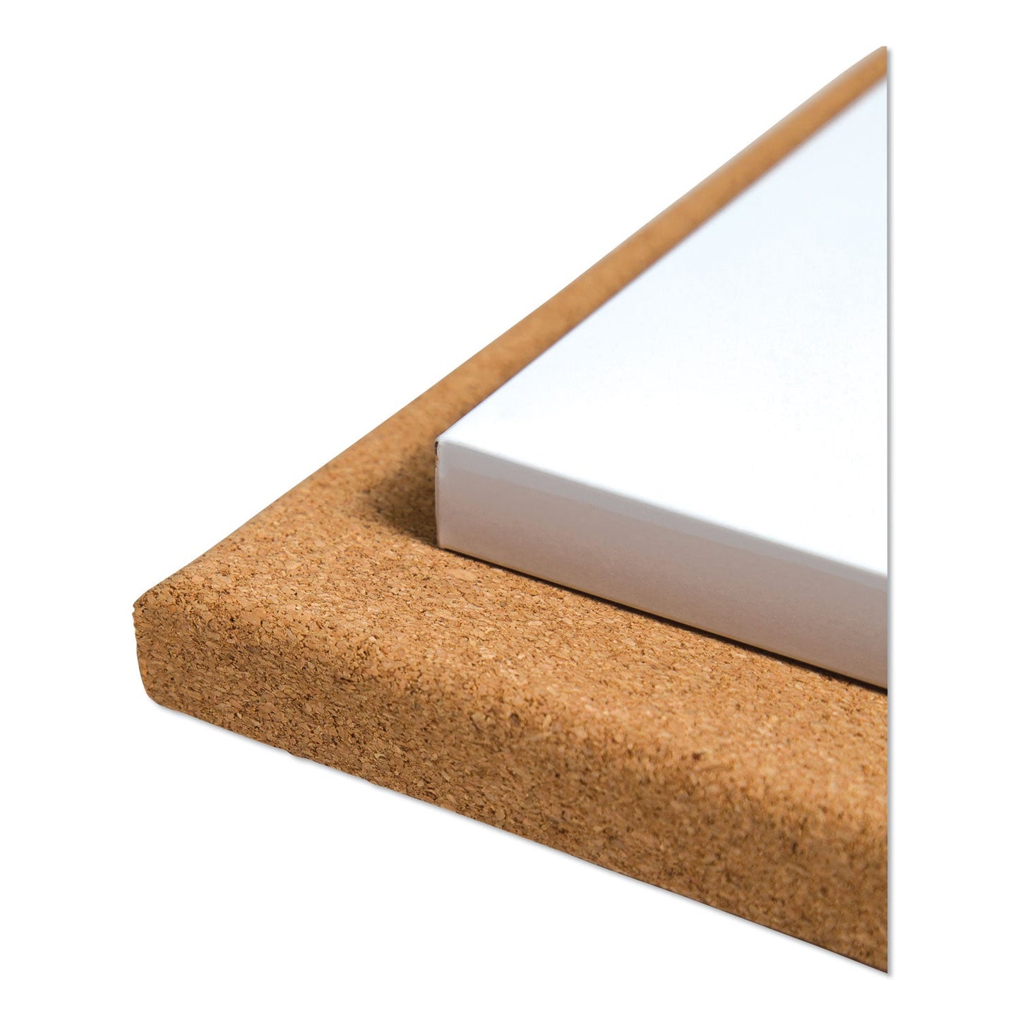 U Brands Tile Board Value Pack, 14 x 14, White/Natural, 2/Set
