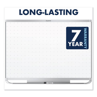 Quartet Prestige 2 Total Erase Whiteboard, 72 x 48, Aluminum Frame