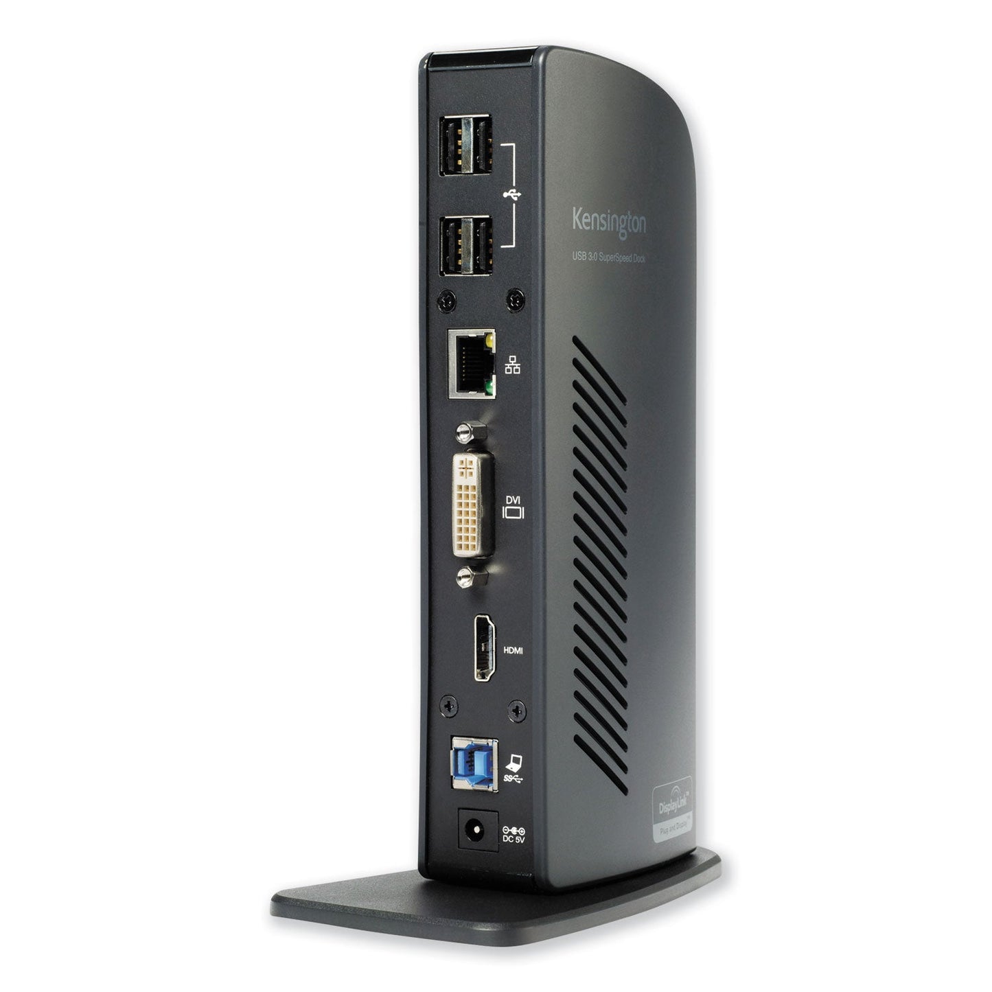 Kensington USB 3.0 Docking Station with DVI/HDMI/VGA Video, 1 DVI and 1 HDMI Out