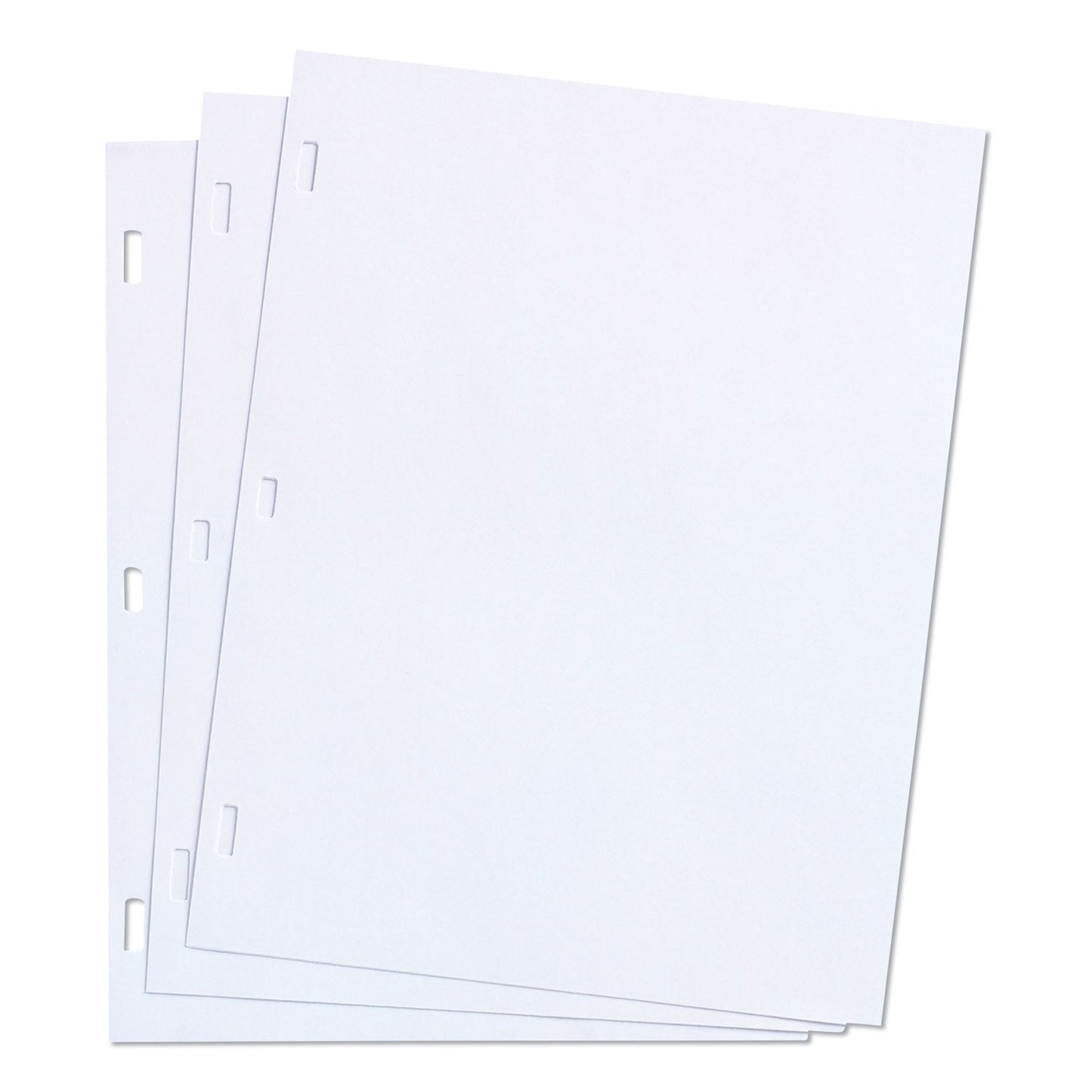 Wilson Jones Ledger Sheets for Corporation and Minute Book, 11 x 8.5, White, Loose Sheet, 100/Box