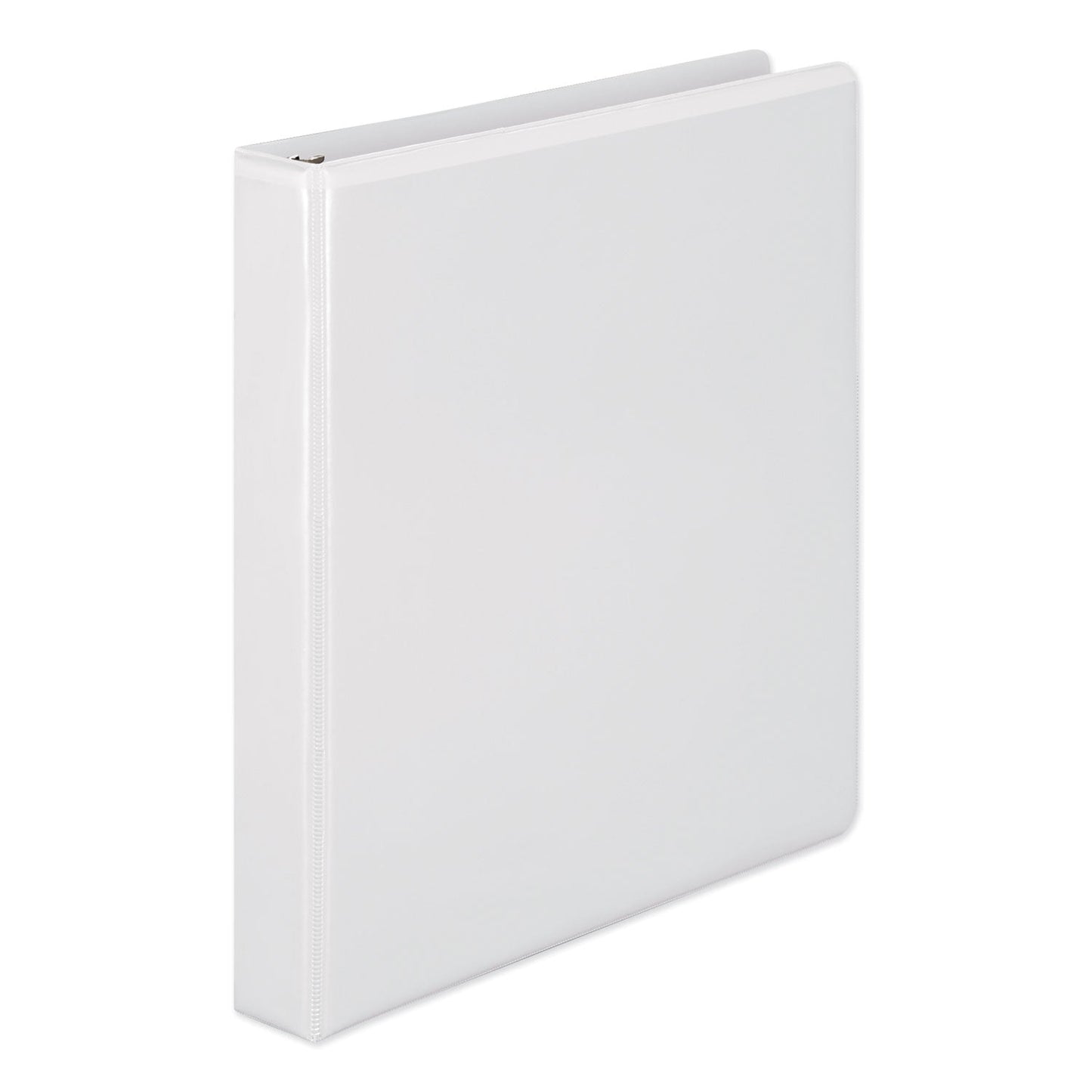 Wilson Jones Heavy-Duty Round Ring View Binder with Extra-Durable Hinge, 3 Rings, 1" Capacity, 11 x 8.5, White