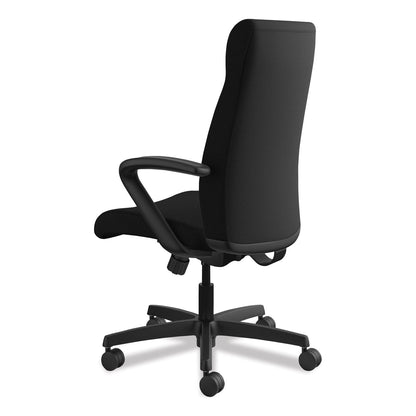HON Ignition Series Executive High-Back Chair, Supports Up to 300 lb, 17" to 21" Seat Height, Black