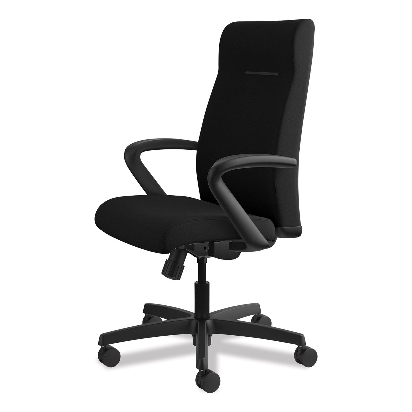 HON Ignition Series Executive High-Back Chair, Supports Up to 300 lb, 17" to 21" Seat Height, Black