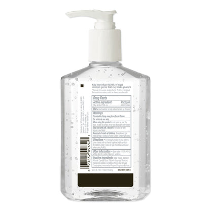 PURELL Advanced Refreshing Gel Hand Sanitizer, 8 oz Pump Bottle, Clean Scent, 12/Carton