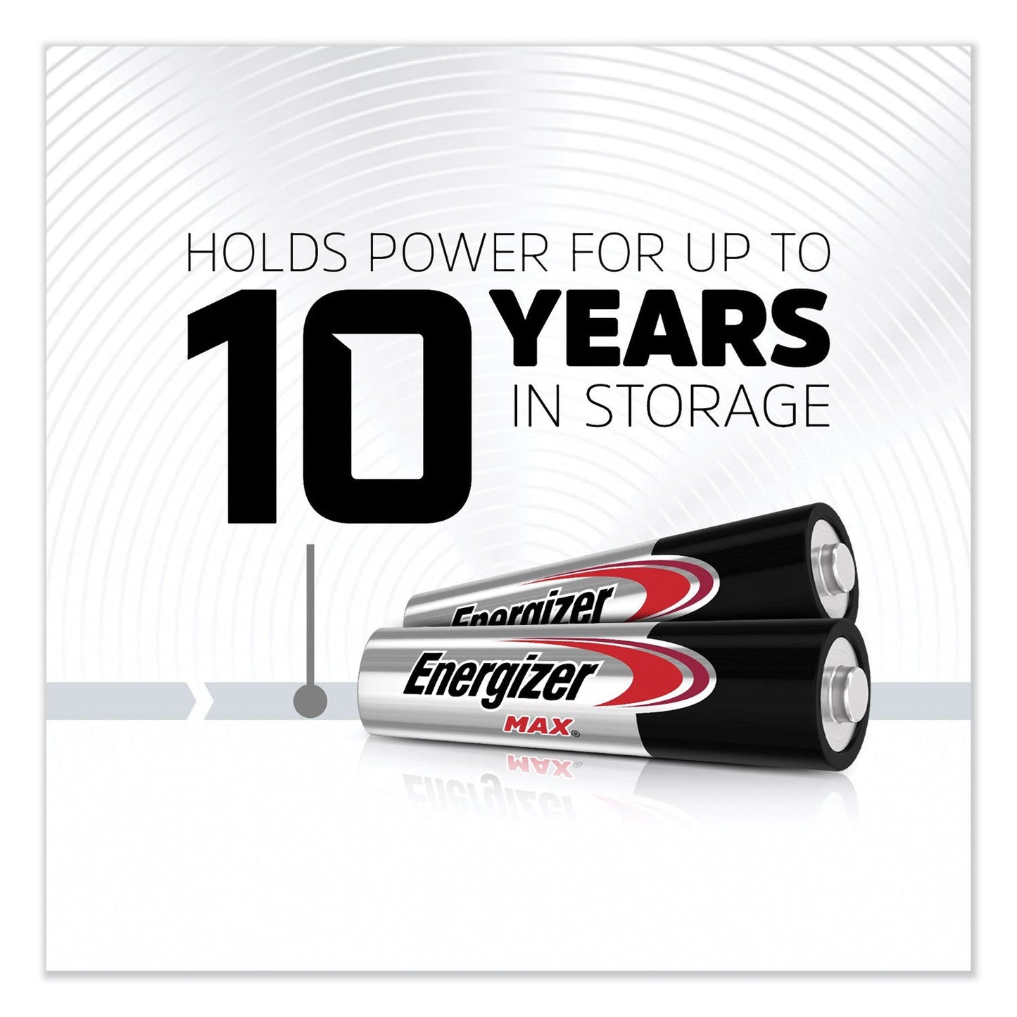 Energizer MAX Alkaline AAA Batteries, 1.5 V, 144/Carton