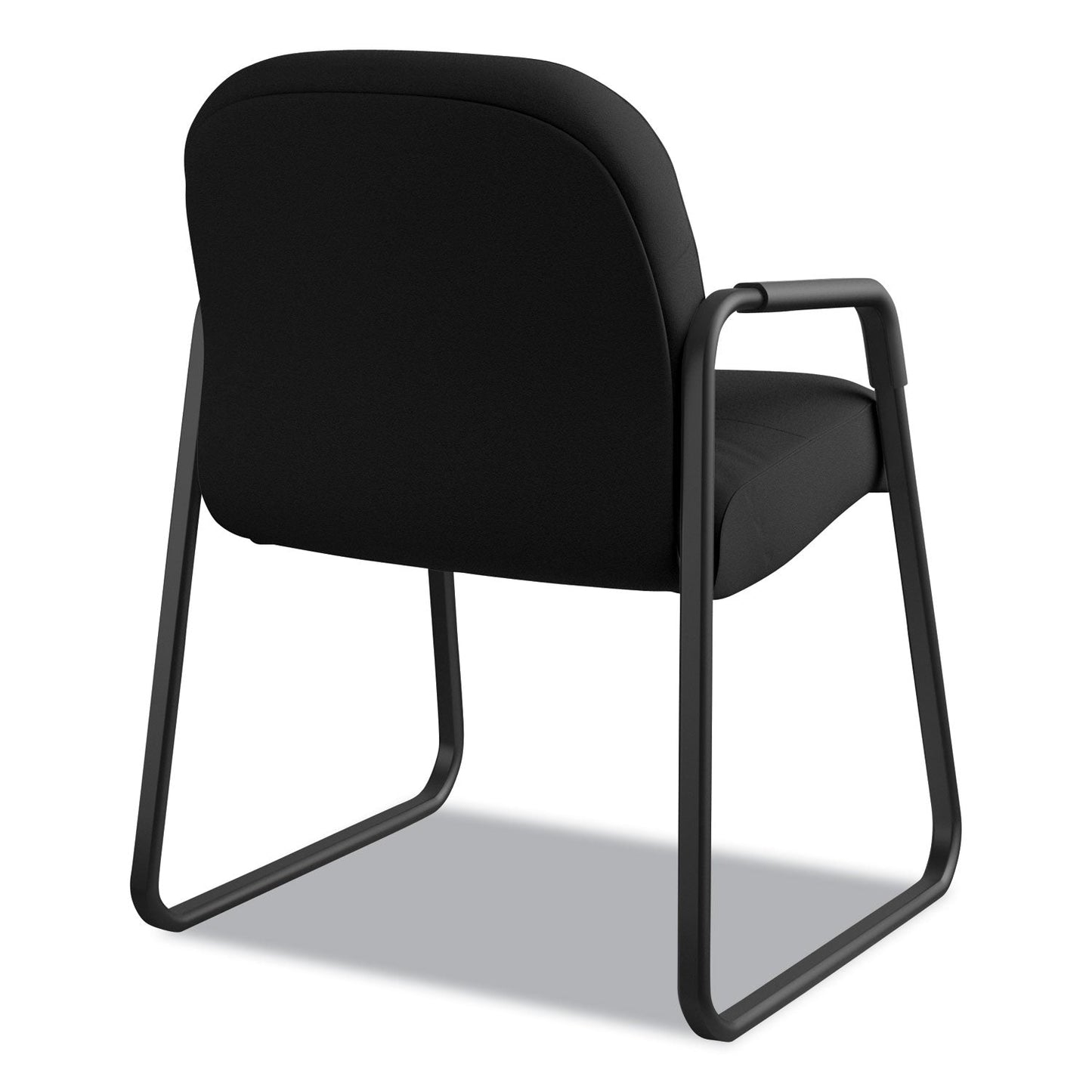 HON Pillow-Soft 2090 Series Guest Arm Chair, 23.25" x 28" x 36", Black