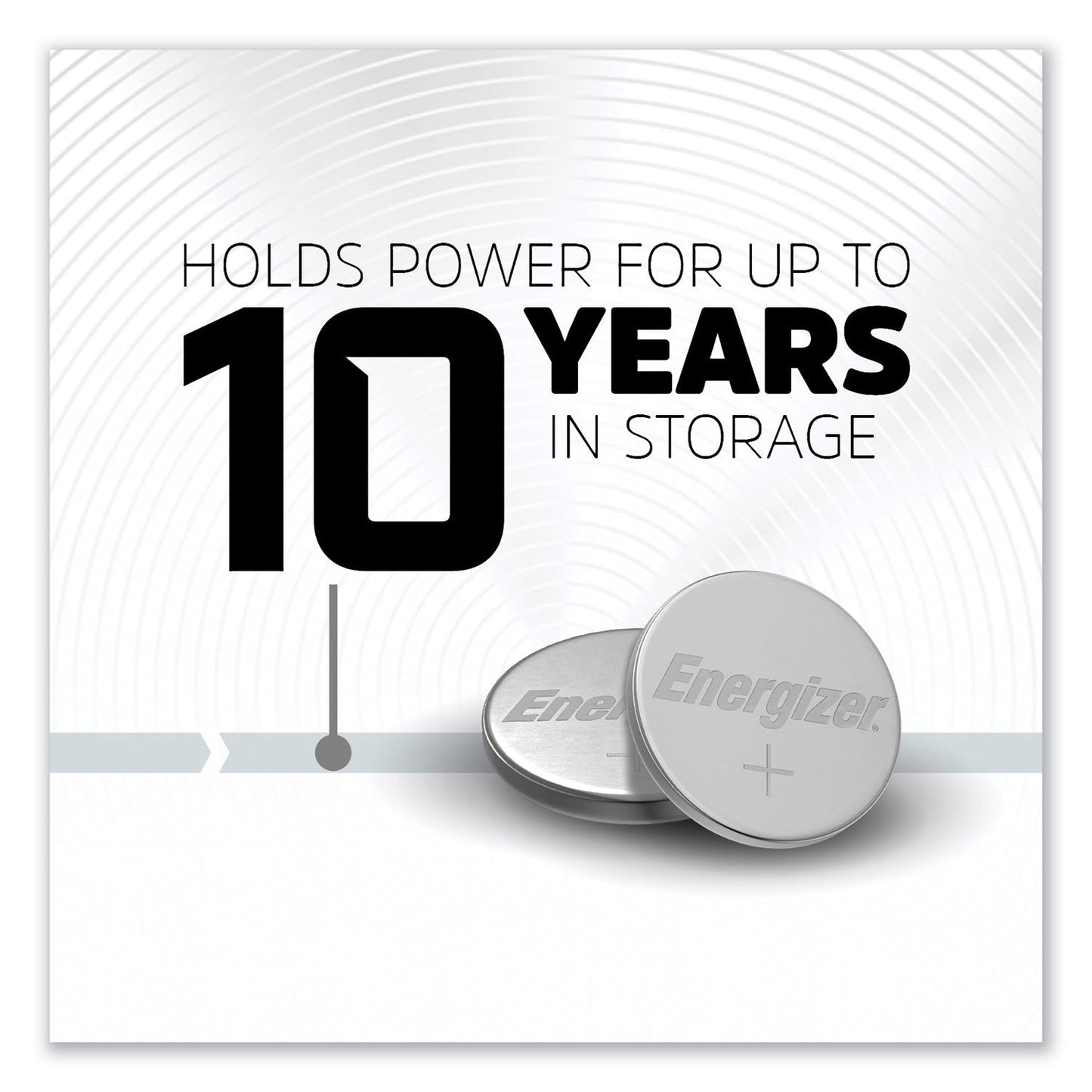 Energizer 2032 Lithium Coin Battery, 3 V, 2/Pack