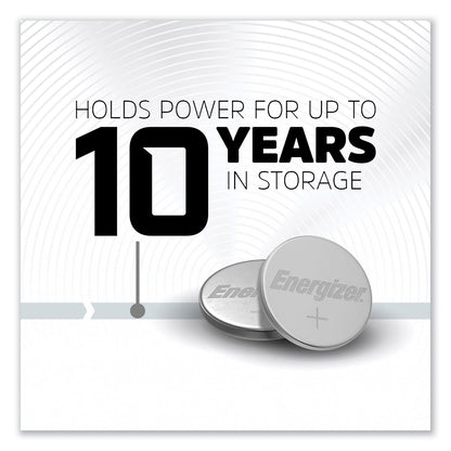 Energizer 2032 Lithium Coin Battery, 3 V, 2/Pack