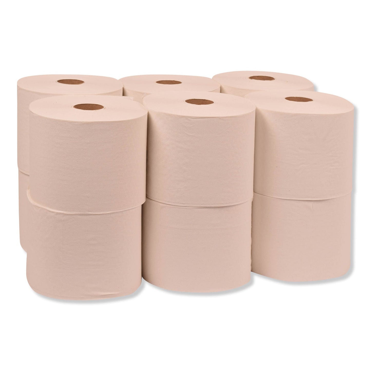 Tork Rollnap Dispenser Napkins, 1-Ply, 17" x 7.13", Roll, White, 6000/Carton
