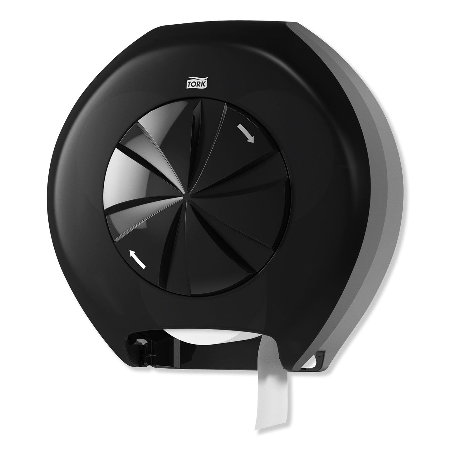 Tork 3 Roll Bath Tissue Roll Dispenser for OptiCore, 14.12 x 6.31 x 14.56, Black
