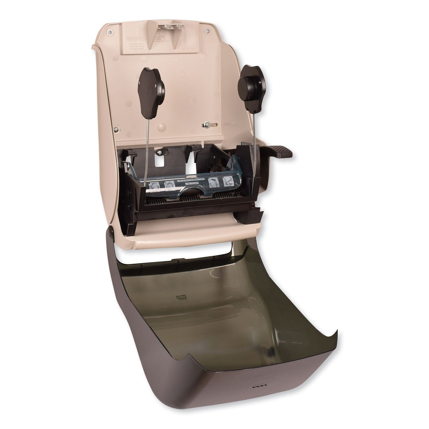 Tork Hand Towel Roll Dispenser, 12.94 x 9.25 x 15.5, Smoke