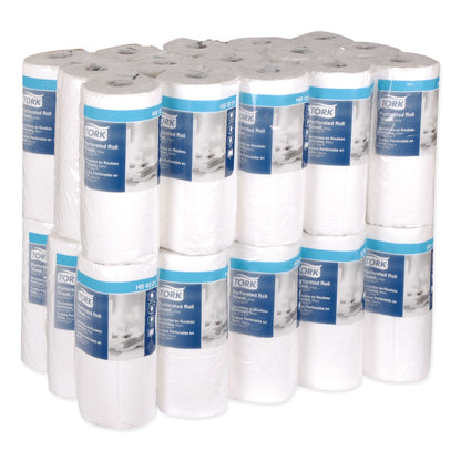 Tork Handi-Size Perforated Kitchen Roll Towel, 2-Ply, 11 x 6.75, White, 120/Roll, 30/Carton