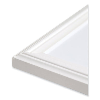U Brands Magnetic Dry Erase Board with Decor Frame, 30 x 20, White Surface and Frame