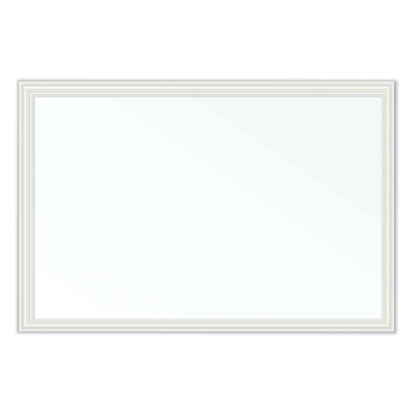 U Brands Magnetic Dry Erase Board with Decor Frame, 30 x 20, White Surface and Frame