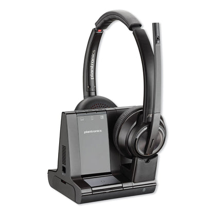 poly Savi W8220 Binaural Over-the-Head Headset