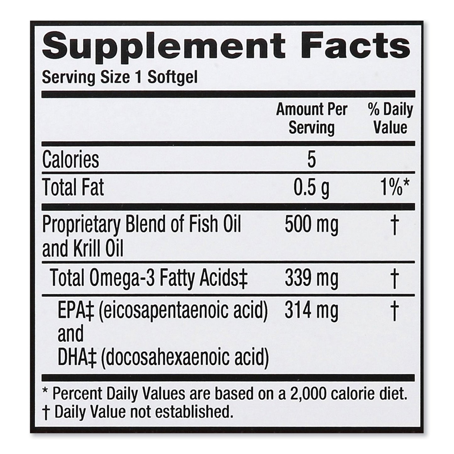 MegaRed Advanced 4-in-1 Omega-3 Softgel, 80 Count