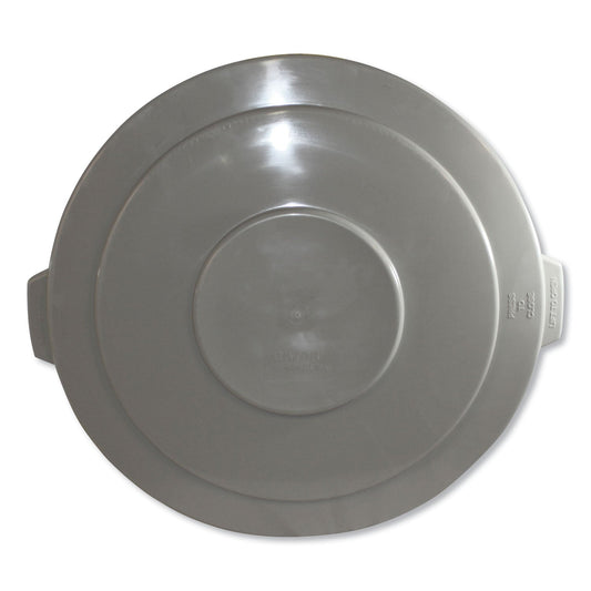 Impact Advanced Gator Lids, for 55 gal, Flat-Top, 26.4" Diameter, Gray