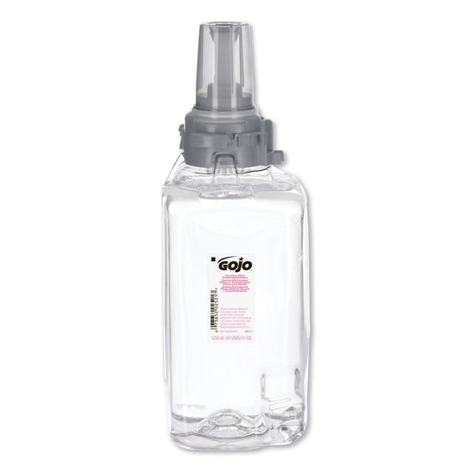 GOJO Green Certified Clear and Mild Foam Hand Wash, For ADX-12 Dispenser, Fragrance-Free, 1,250 mL