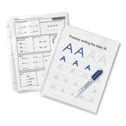 Avery Top-Load Poly Sheet Protectors, Heavy Gauge, Letter, Nonglare, 50/Box