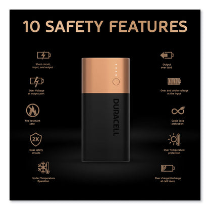 Duracell Rechargeable 6700 mAh Powerbank, 2 Day Portable Charger