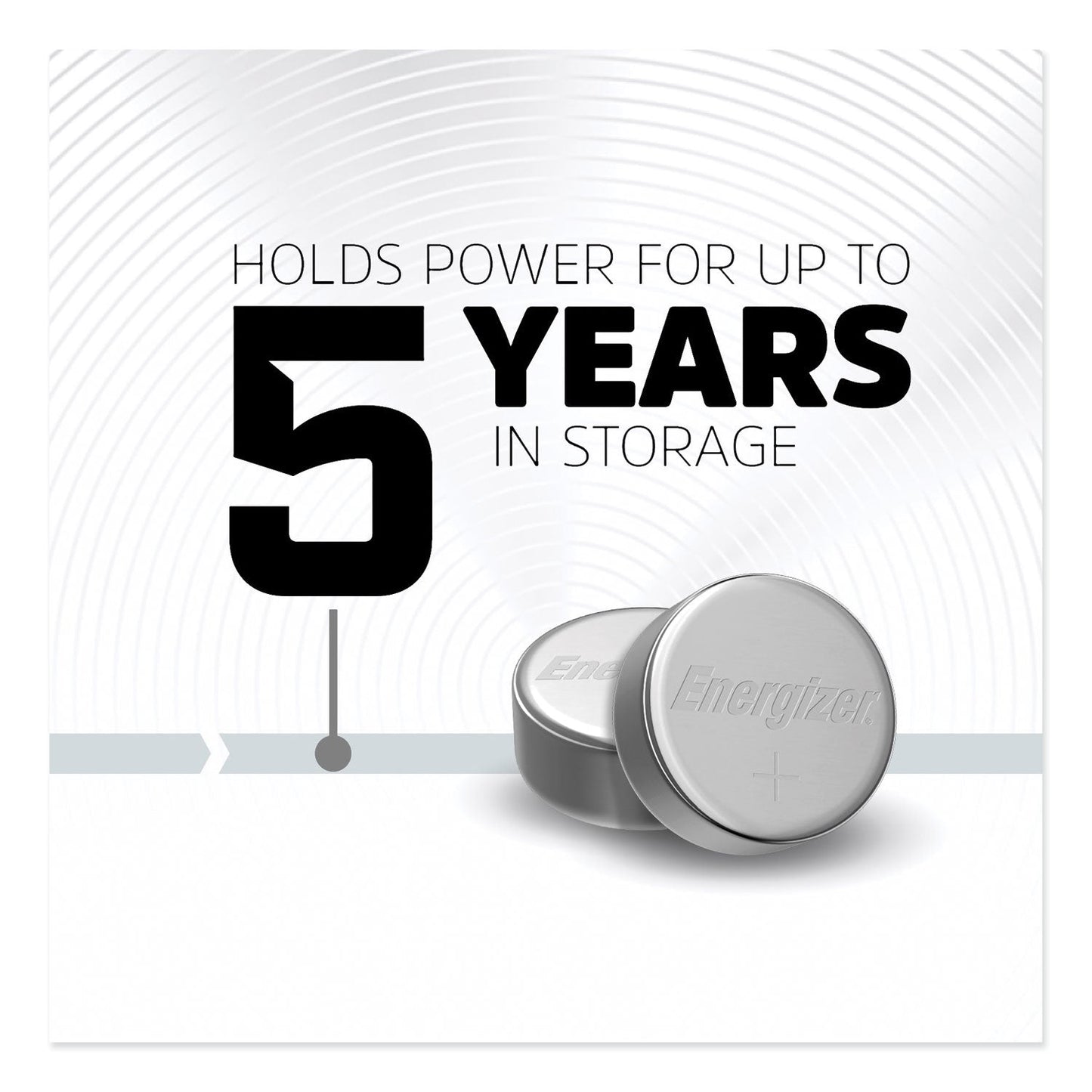 Energizer 357/303 Silver Oxide Button Cell Battery, 1.5 V