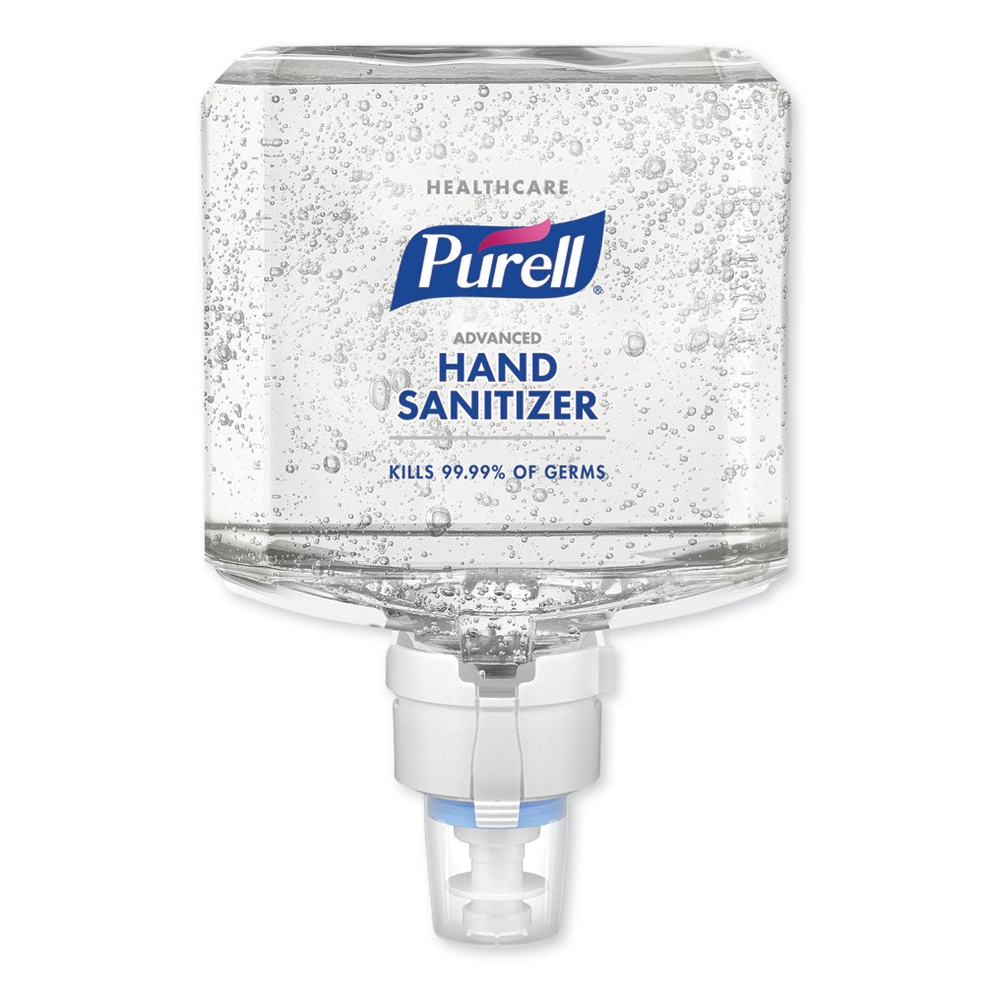PURELL Advanced Gel Hand Sanitizer Refill, 1,200 mL, Clean Scent, For ES8 Dispensers, 2/Carton